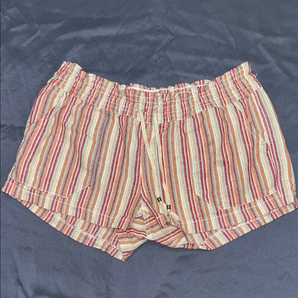 Striped Multicolor Women's Shorts